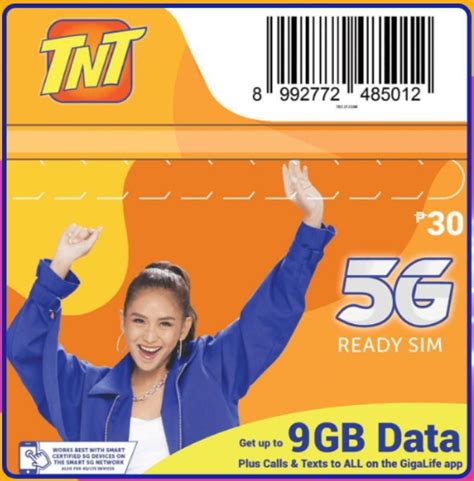 tnt sim card sign in